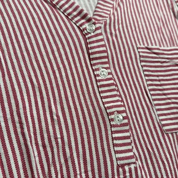 Venus: Striped Henley Tank Dress - Picture 4 of 4